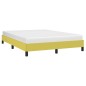 vidaXL Bettgestell ohne Matratze Grün 140x200 cm Stoff vidaXL Bettgestell ohne Matratze Grün 140x200 cm Stoff