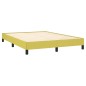 vidaXL Bettgestell ohne Matratze Grün 140x200 cm Stoff vidaXL Bettgestell ohne Matratze Grün 140x200 cm Stoff