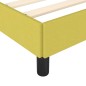 vidaXL Bettgestell ohne Matratze Grün 140x200 cm Stoff vidaXL Bettgestell ohne Matratze Grün 140x200 cm Stoff