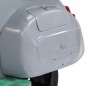 vidaXL Barhocker Motorroller Grau Echtleder und Massives Altholz vidaXL Barhocker Motorroller Grau Echtleder und Massives Altholz