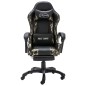 vidaXL Gaming-Stuhl mit Fußstütze Schwarz und Tarnmuster Kunstleder vidaXL Gaming-Stuhl mit Fußstütze Schwarz und Tarnmuster Kunstleder