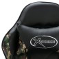 vidaXL Gaming-Stuhl mit Fußstütze Schwarz und Tarnmuster Kunstleder vidaXL Gaming-Stuhl mit Fußstütze Schwarz und Tarnmuster Kunstleder
