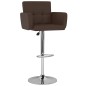vidaXL Barhocker 2 Stk. Braun Kunstleder vidaXL Barhocker 2 Stk. Braun Kunstleder