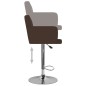 vidaXL Barhocker 2 Stk. Braun Kunstleder vidaXL Barhocker 2 Stk. Braun Kunstleder