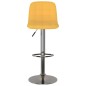 vidaXL Barhocker 2 Stk. Gelb Stoff vidaXL Barhocker 2 Stk. Gelb Stoff