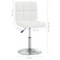 vidaXL Esszimmerstühle 4 Stk. Weiß Kunstleder vidaXL Esszimmerstühle 4 Stk. Weiß Kunstleder