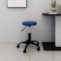 vidaXL Bürostuhl Drehbar Blau Samt vidaXL Bürostuhl Drehbar Blau Samt