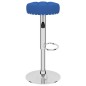 vidaXL Barhocker 2 Stk. Blau Stoff vidaXL Barhocker 2 Stk. Blau Stoff