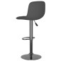 vidaXL Barhocker 2 Stk. Dunkelgrau Stoff vidaXL Barhocker 2 Stk. Dunkelgrau Stoff