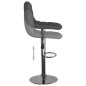 vidaXL Barhocker 2 Stk. Dunkelgrau Stoff vidaXL Barhocker 2 Stk. Dunkelgrau Stoff