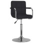 vidaXL Barhocker Schwarz Stoff vidaXL Barhocker Schwarz Stoff