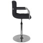 vidaXL Barhocker Schwarz Stoff vidaXL Barhocker Schwarz Stoff