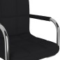 vidaXL Barhocker Schwarz Stoff vidaXL Barhocker Schwarz Stoff
