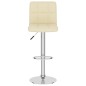 vidaXL Barhocker Creme Stoff vidaXL Barhocker Creme Stoff