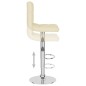 vidaXL Barhocker Creme Stoff vidaXL Barhocker Creme Stoff