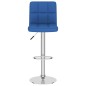 vidaXL Barhocker Blau Stoff vidaXL Barhocker Blau Stoff
