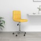 vidaXL Bürostuhl Drehbar Senfgelb Stoff vidaXL Bürostuhl Drehbar Senfgelb Stoff