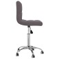 vidaXL Bürostuhl Drehbar Taupe Stoff vidaXL Bürostuhl Drehbar Taupe Stoff
