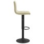 vidaXL Barhocker 2 Stk. Creme Samt vidaXL Barhocker 2 Stk. Creme Samt