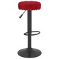 vidaXL Barhocker 2 Stk. Weinrot Samt vidaXL Barhocker 2 Stk. Weinrot Samt