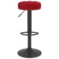 vidaXL Barhocker 2 Stk. Weinrot Samt vidaXL Barhocker 2 Stk. Weinrot Samt