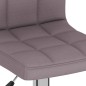vidaXL Barhocker Taupe Stoff vidaXL Barhocker Taupe Stoff