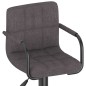 vidaXL Barhocker 2 Stk. Taupe Stoff vidaXL Barhocker 2 Stk. Taupe Stoff
