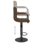 vidaXL Barhocker 2 Stk. Braun Stoff vidaXL Barhocker 2 Stk. Braun Stoff