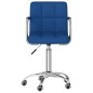 vidaXL Bürostuhl Drehbar Blau Stoff vidaXL Bürostuhl Drehbar Blau Stoff