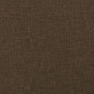 vidaXL Bettgestell ohne Matratze Dunkelbraun 120x200 cm Stoff vidaXL Bettgestell ohne Matratze Dunkelbraun 120x200 cm Stoff