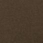 vidaXL Bettgestell ohne Matratze Dunkelbraun 100x200 cm Stoff vidaXL Bettgestell ohne Matratze Dunkelbraun 100x200 cm Stoff