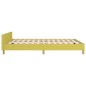 vidaXL Bettgestell ohne Matratze Grün 140x190 cm Stoff vidaXL Bettgestell ohne Matratze Grün 140x190 cm Stoff