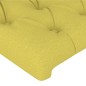 vidaXL Bettgestell ohne Matratze Grün 140x190 cm Stoff vidaXL Bettgestell ohne Matratze Grün 140x190 cm Stoff