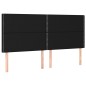vidaXL Boxspringbett mit Matratze Schwarz 200x200 cm Stoff vidaXL Boxspringbett mit Matratze Schwarz 200x200 cm Stoff