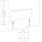 vidaXL Boxspringbett mit Matratze Schwarz 200x200 cm Stoff vidaXL Boxspringbett mit Matratze Schwarz 200x200 cm Stoff