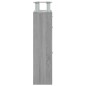 vidaXL Schuhschrank Grau Sonoma 63x24x104 cm Holzwerkstoff vidaXL Schuhschrank Grau Sonoma 63x24x104 cm Holzwerkstoff