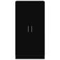 vidaXL Schuhschrank Schwarz 55x35x108 cm Holzwerkstoff vidaXL Schuhschrank Schwarz 55x35x108 cm Holzwerkstoff