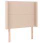 vidaXL Boxspringbett mit Matratze & LED Cappuccino-Braun 90x200cm vidaXL Boxspringbett mit Matratze & LED Cappuccino-Braun 90x200cm