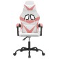 vidaXL Gaming-Stuhl Weiß und Rosa Kunstleder vidaXL Gaming-Stuhl Weiß und Rosa Kunstleder
