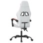 vidaXL Gaming-Stuhl Weiß und Rosa Kunstleder vidaXL Gaming-Stuhl Weiß und Rosa Kunstleder