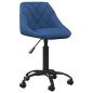 vidaXL Esszimmerstuhl Blau Samt vidaXL Esszimmerstuhl Blau Samt