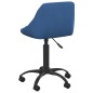 vidaXL Esszimmerstuhl Blau Samt vidaXL Esszimmerstuhl Blau Samt