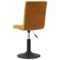 vidaXL Esszimmerstühle 2 Stk. Drehbar Braun Samt vidaXL Esszimmerstühle 2 Stk. Drehbar Braun Samt