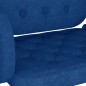 vidaXL Barhocker 2 Stk. Blau Stoff vidaXL Barhocker 2 Stk. Blau Stoff
