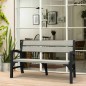 Keter Gartenbank Montero 3-Sitzer 233308 Keter Gartenbank Montero 3-Sitzer 233308