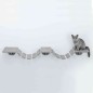 TRIXIE Wandmontierte Katzenkletterleiter 150 x 30 cm Taupe TRIXIE Wandmontierte Katzenkletterleiter 150 x 30 cm Taupe