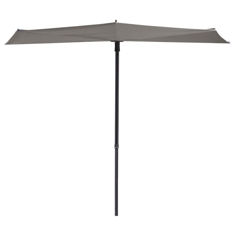 Madison Balkonschirm Sun Wave 270x150 cm Hellgrau Madison Balkonschirm Sun Wave 270x150 cm Hellgrau