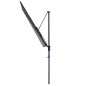 Madison Balkonschirm Sun Wave 270x150 cm Hellgrau Madison Balkonschirm Sun Wave 270x150 cm Hellgrau