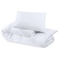 vidaXL Bettwäsche-Set Weiß 200x200 cm Baumwolle vidaXL Bettwäsche-Set Weiß 200x200 cm Baumwolle