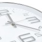 vidaXL Wanduhr 30 cm Silbern vidaXL Wanduhr 30 cm Silbern